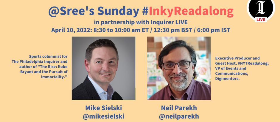 #InkyReadalong | Mike Sielski (Sports Columnist, Philadelphia Inquirer)