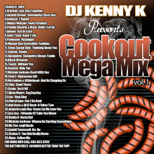 Dj Kenny K Cookout Megmix Vol 1 Dj Kenny K Mixtapes