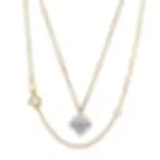 round diamond solitaire pendant 1 carat