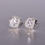 Thumbnail: Classic Halo Stud Earrings