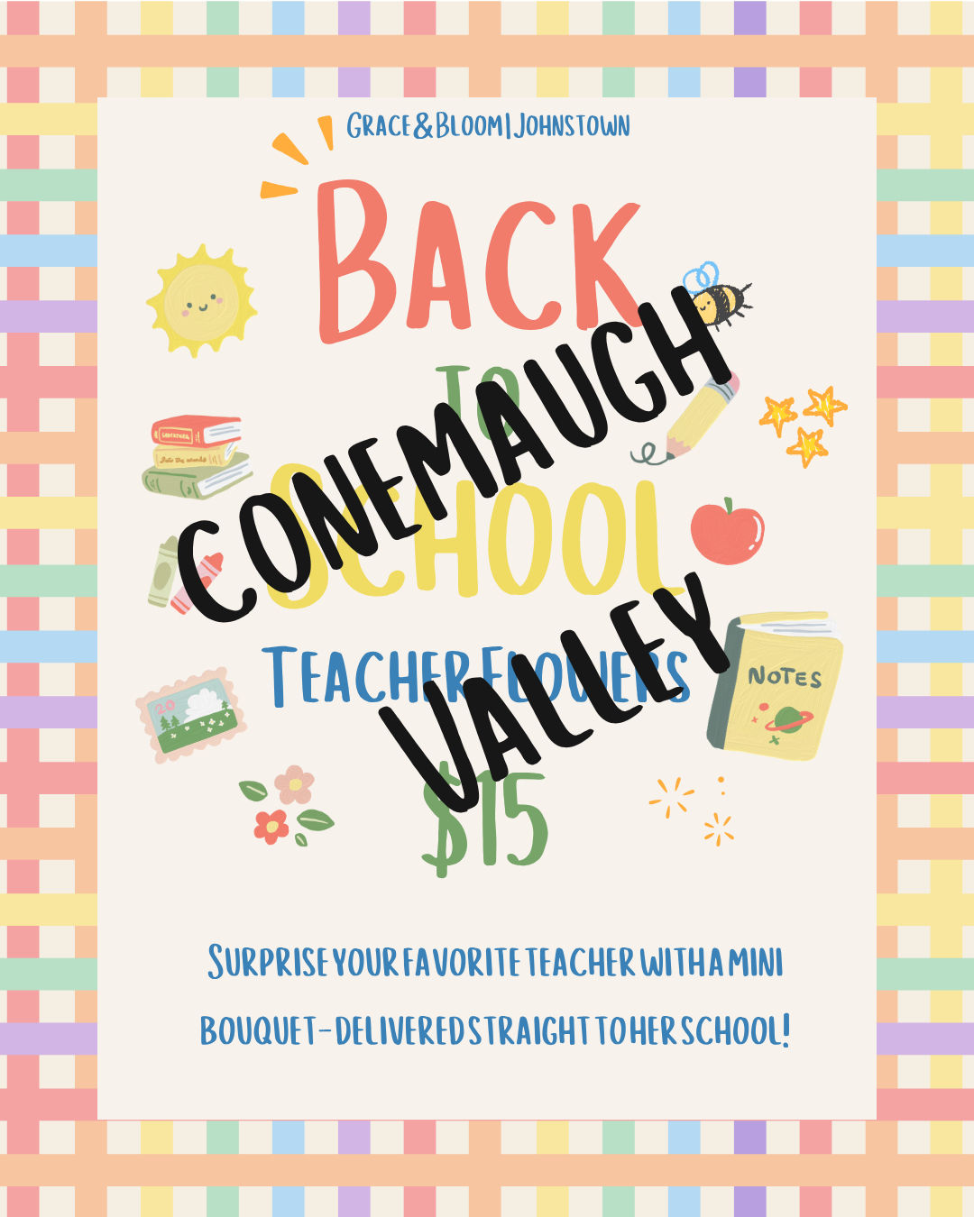 Conemaugh Valley - Teacher Bouquet 