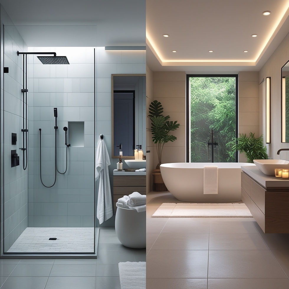 Walk-In Shower vs. Soaking Tub for Modern Bathroom Remodels