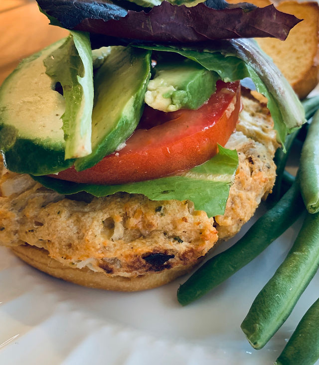 salmon pattie