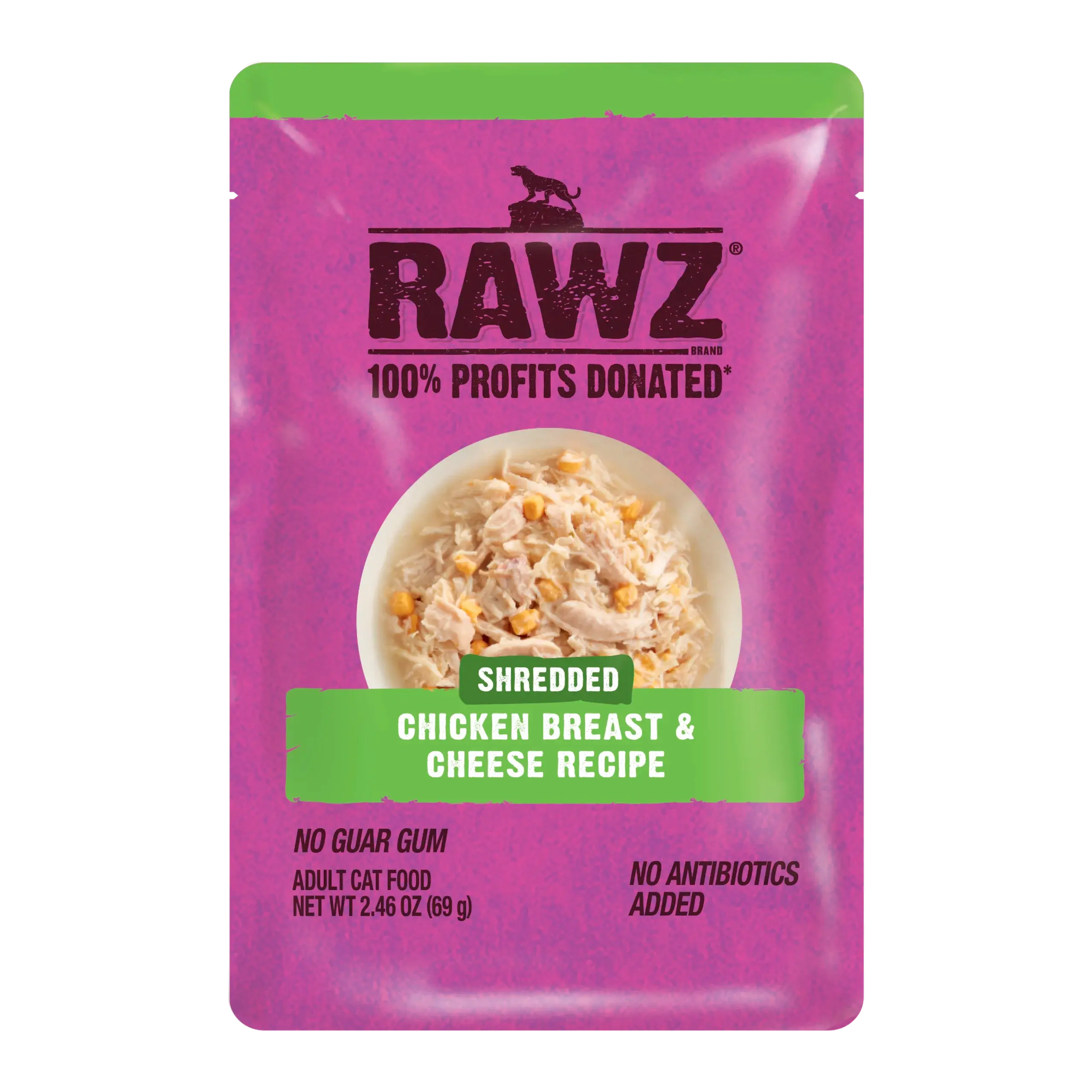 Rawz Shredded Chicken Breast & Cheese Cat Food Recipe