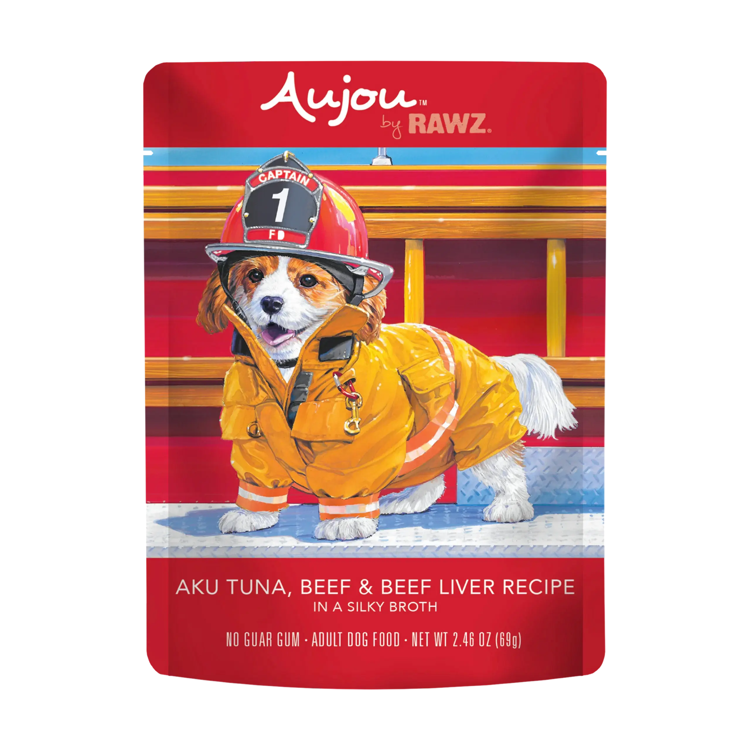 Rawz Aujou Aku Tuna, Beef & Beef Liver Dog Food Recipe