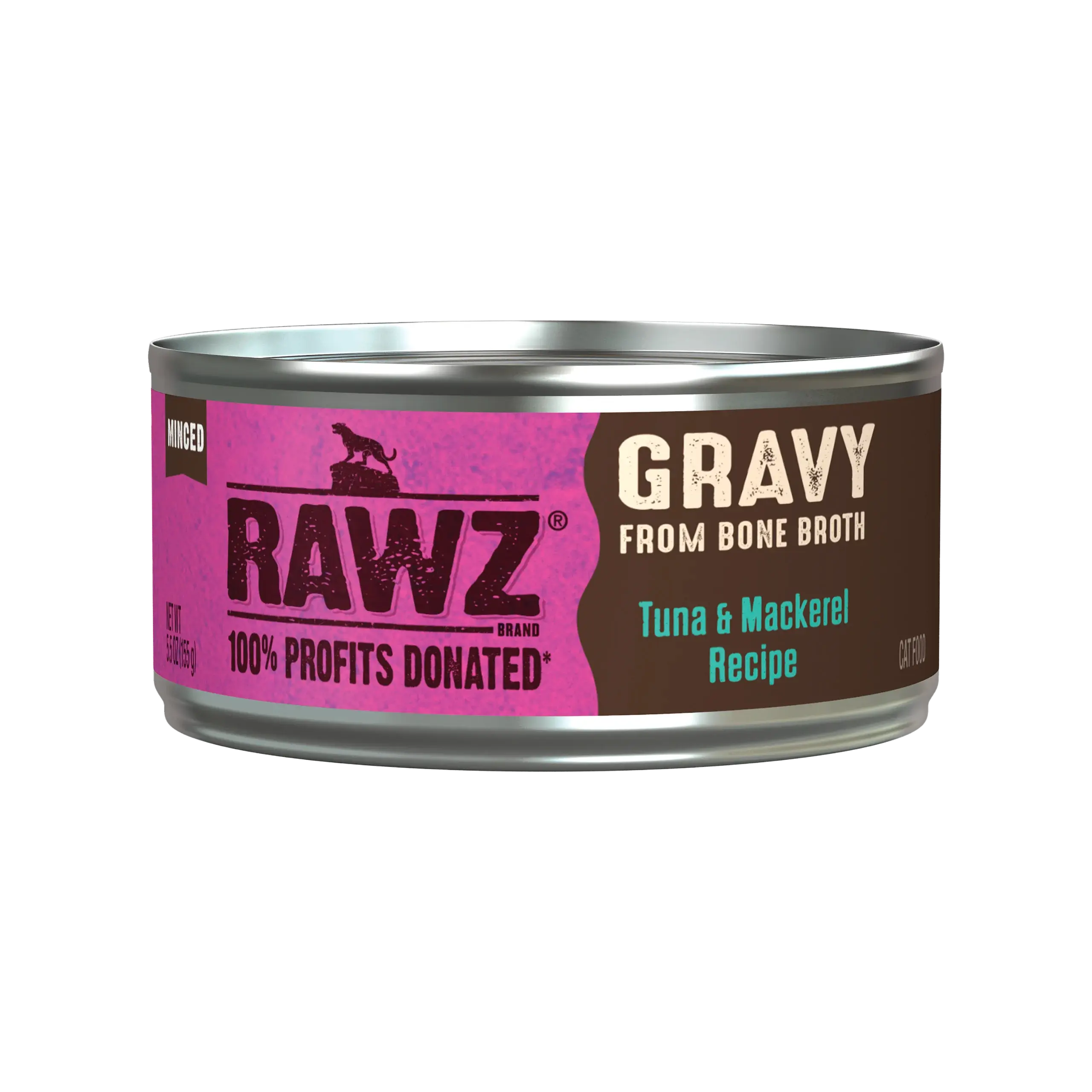 Rawz Gravy Tuna & Mackerel Cat Food