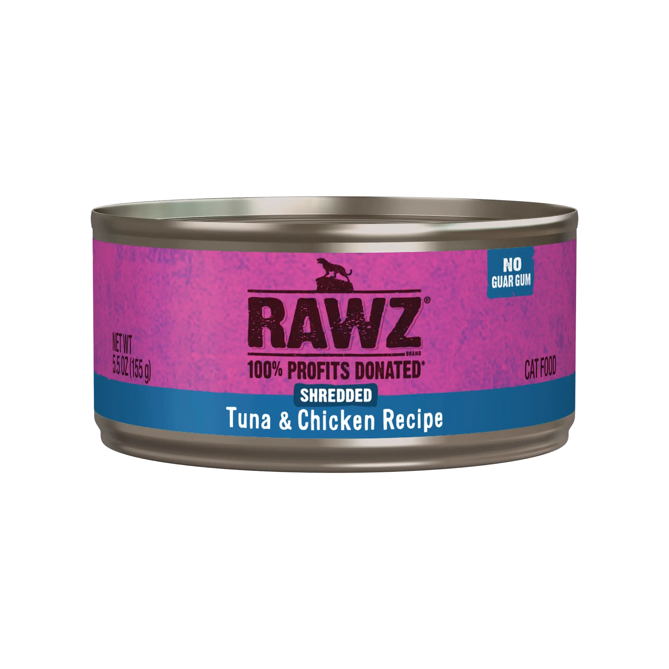 Rawz Shredded Tuna & Chicken Canned Cat Food