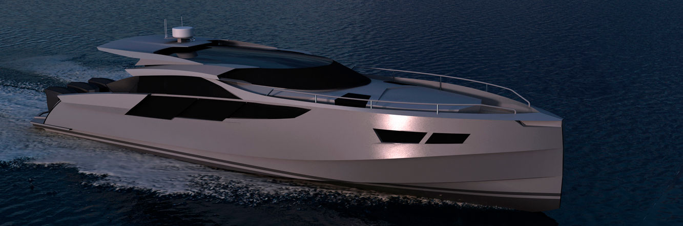 Sea Wolf - aluminium motor yacht