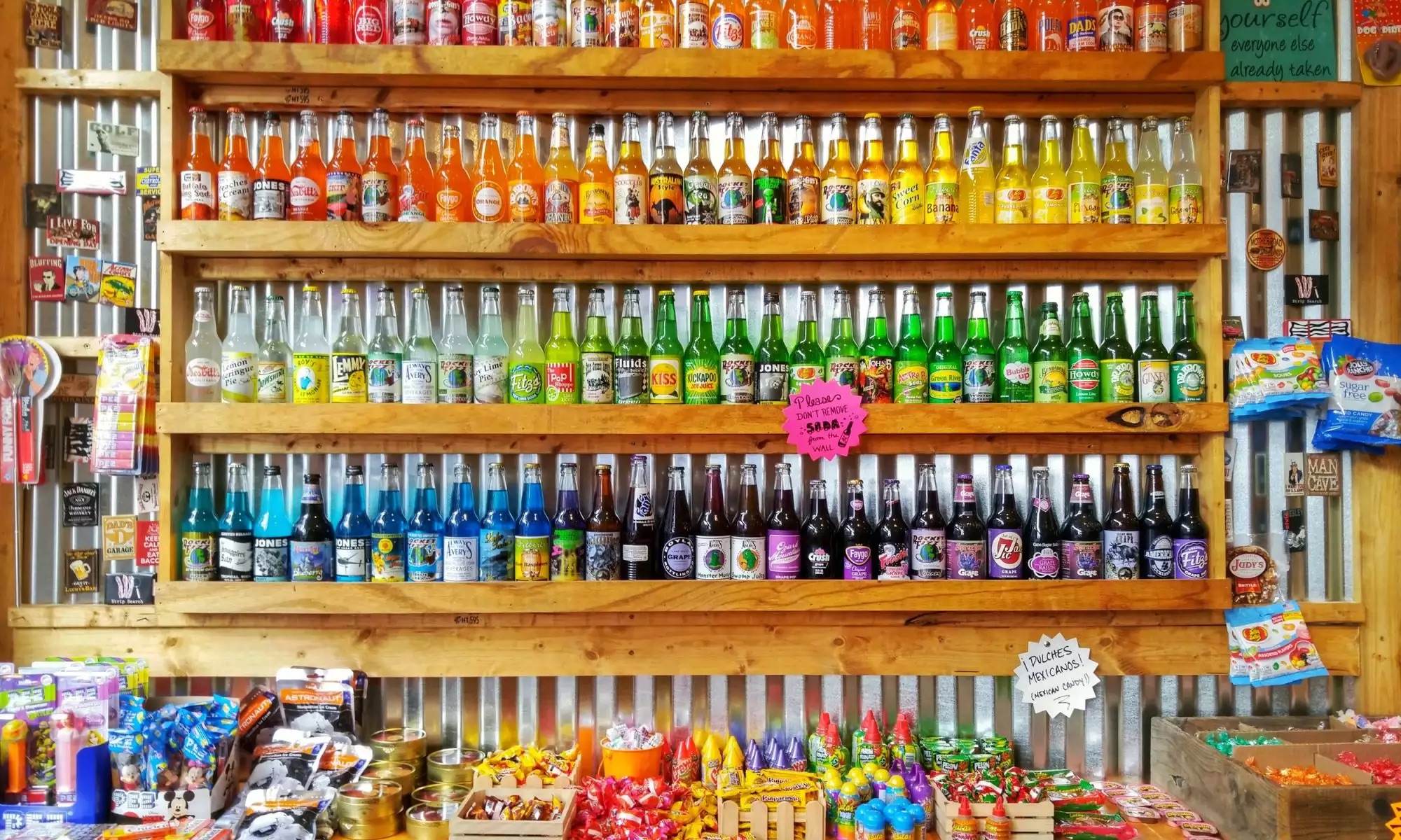 Arranged Food and Objects