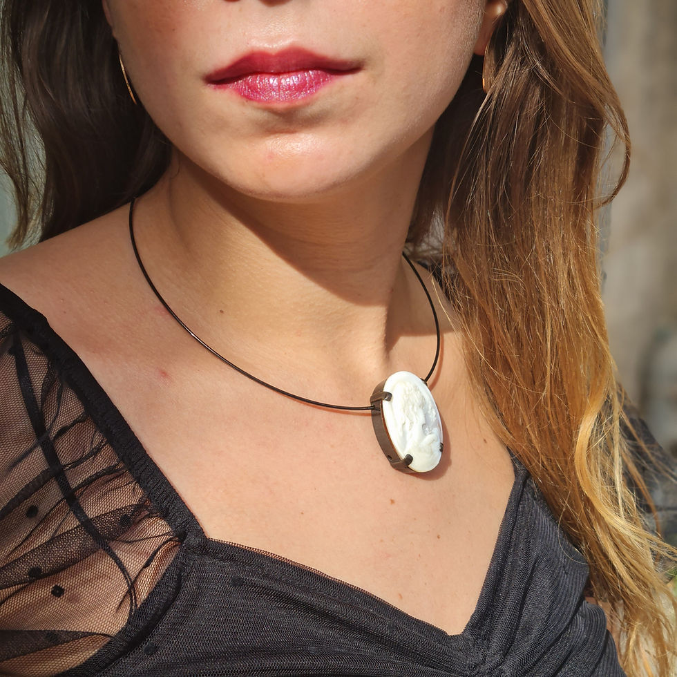 Thumbnail: Vintage Victorian Art Deco Necklace