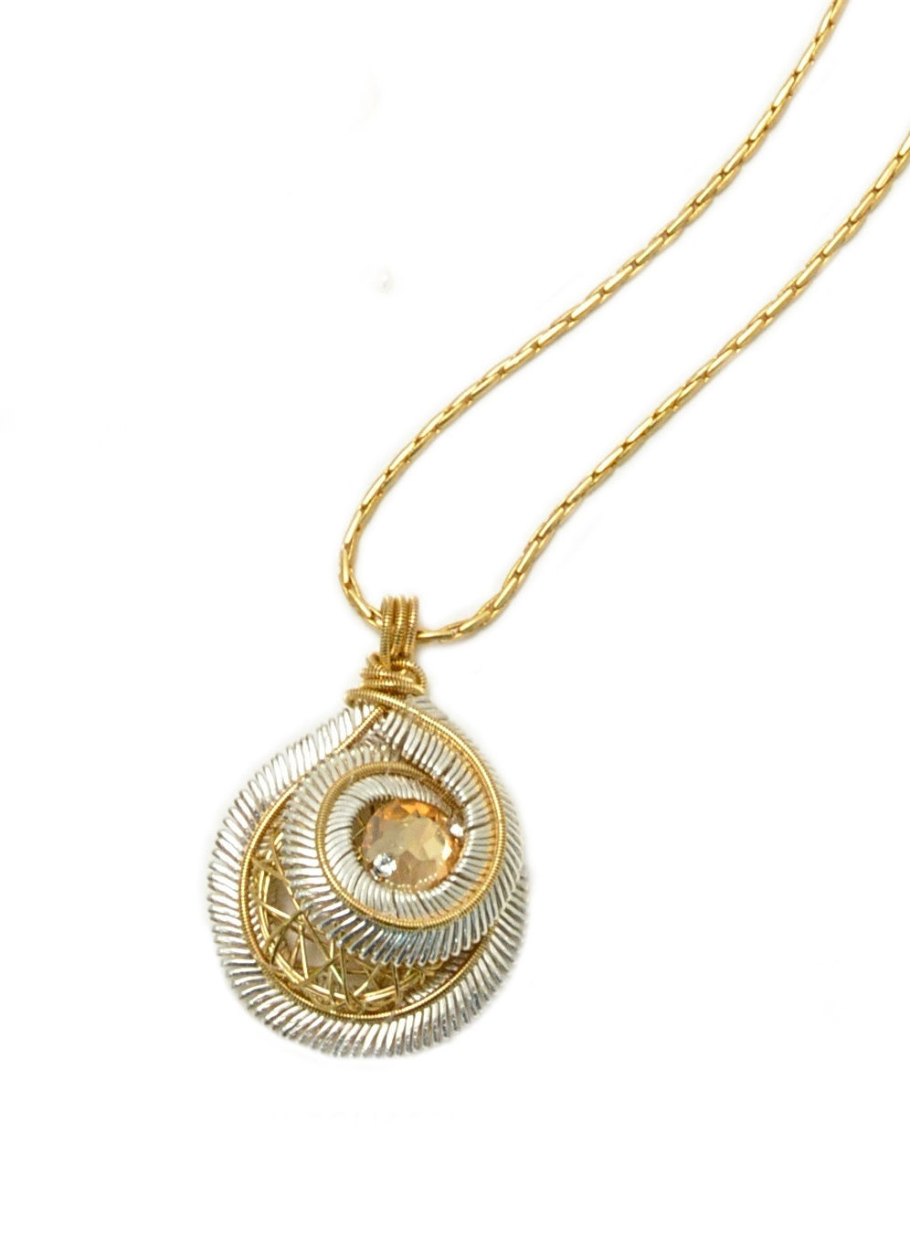 Crystal Nest Pendant