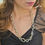Thumbnail: Chunky Silver Necklace, Necklace for Woman, Layering Chunky Chain Necklace Set