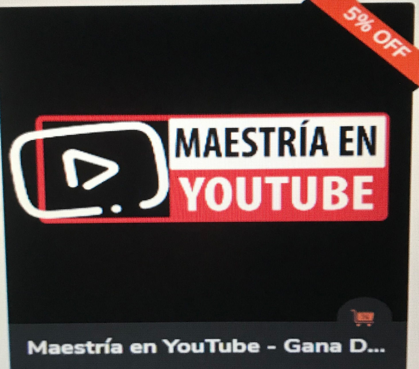 MAESTRIA EN YOUTUBE