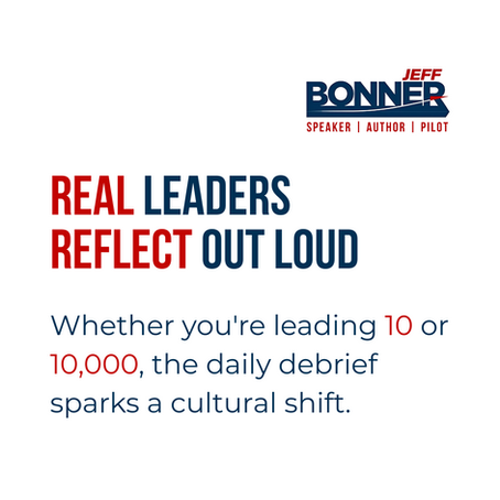 Real Leaders Reflect Out Loud