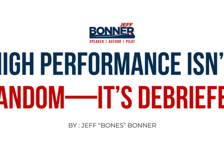 High Performance Isn’t Random—It’s Debriefed