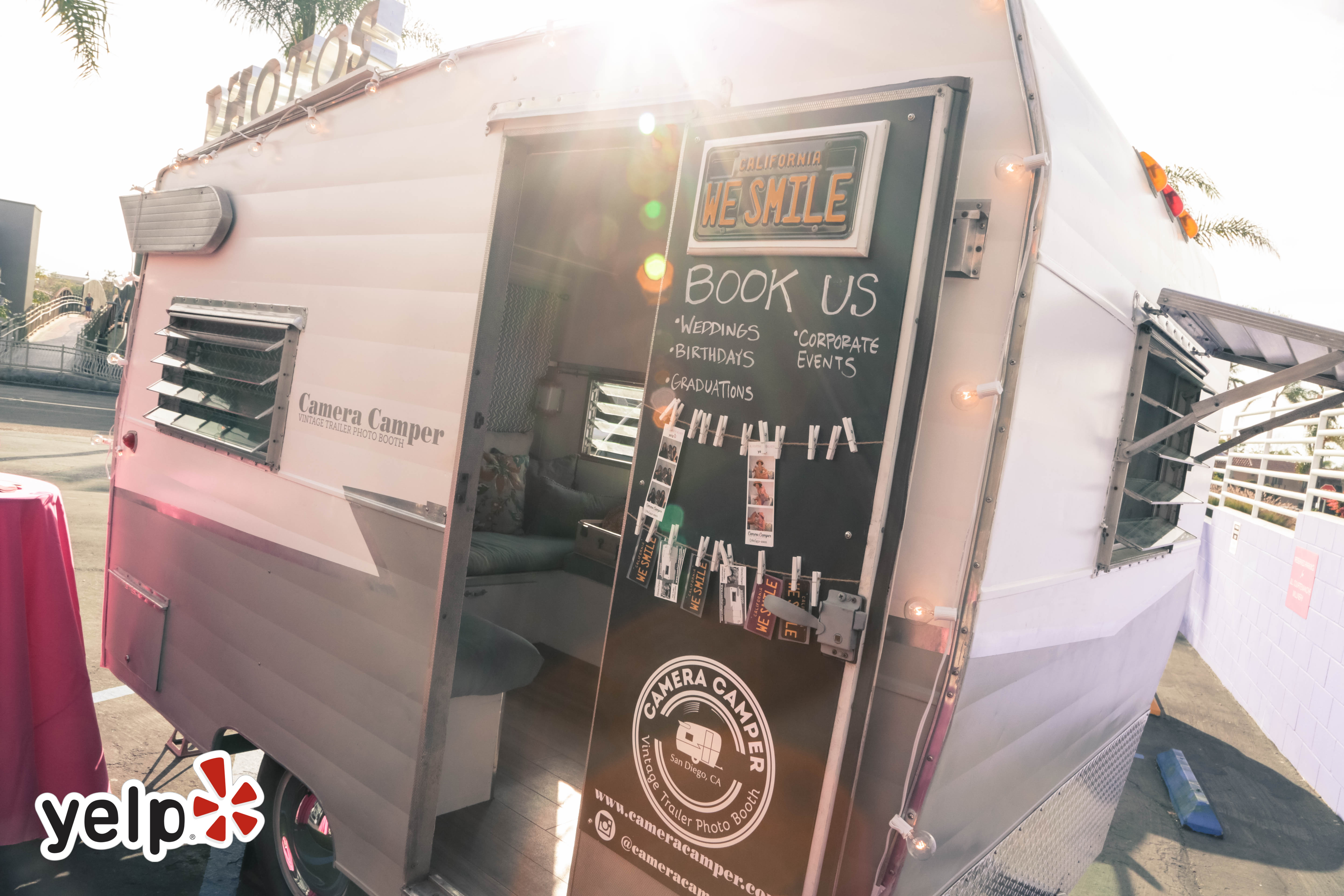 Photos of Lola, Camera Camper Vintage Trailer Photo Booth