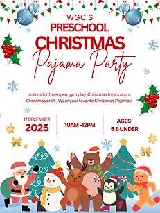 Red and Green Playful Christmas Pajama Party Poster.png