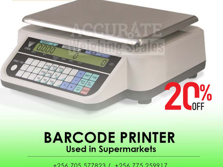 barcode printing scale with 5g divisions on sell Kampala