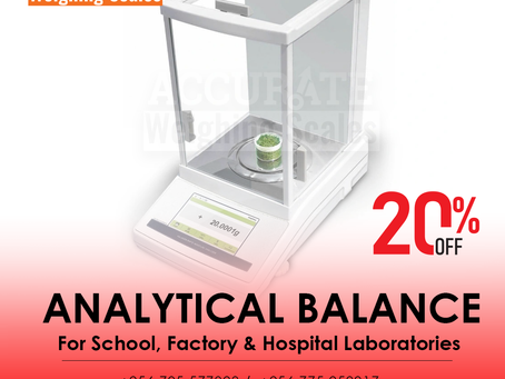 analytical balance with optional USB interface