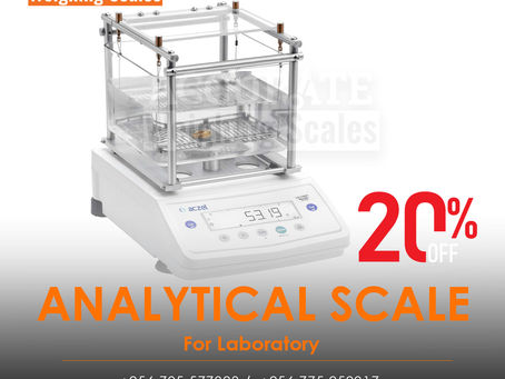Right choice analytical balance for challenging weighing applications