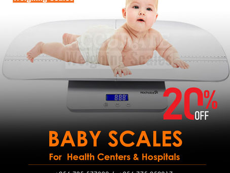 Ergonomic convenient and time saving digital baby scales