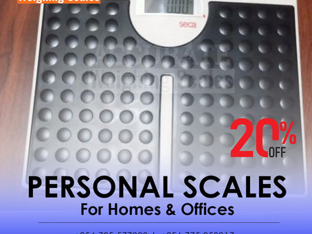 Digital bathroom weighing scales with temperature power display