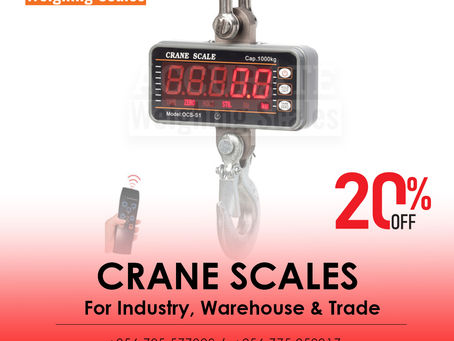 Designed crane weighing scale for special condition Wandegeya