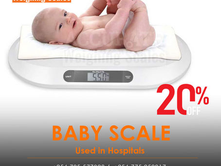 Digital baby scales with automatic switch from suppliers