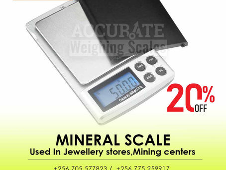 Authentic Accustomed Digital Mineral Scale