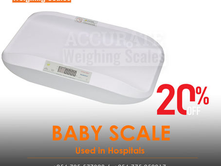 Brand new digital baby scales with compatible system