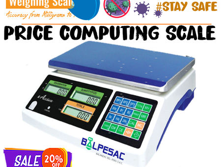 Price Computing Scale for Price and Quantity Verification