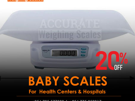 Cost-efficient durable medical digital baby scales