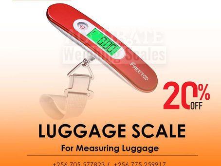 Portable luggage Scales best way to weigh suitcase