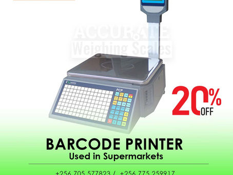 user friendly barcode printing scale at supplier shop wandegeya
