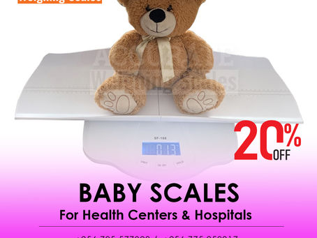 Medical approved digital baby weighing scales