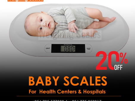 Designed trending digital baby scales in down town