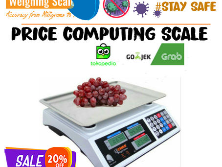 Excellent Price Computing Scale With Fused Charger