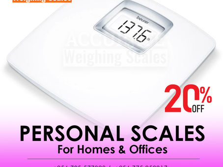 Thermocare personal bathroom weighing scales