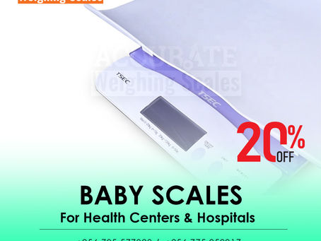 Designed trending digital baby scales in down town