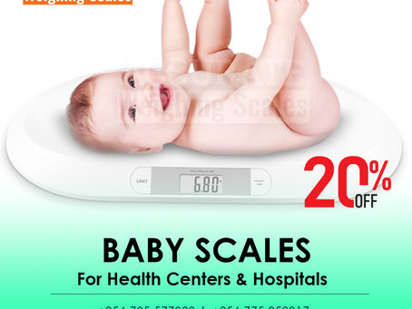 Easy to use smart and comfort digital baby scales