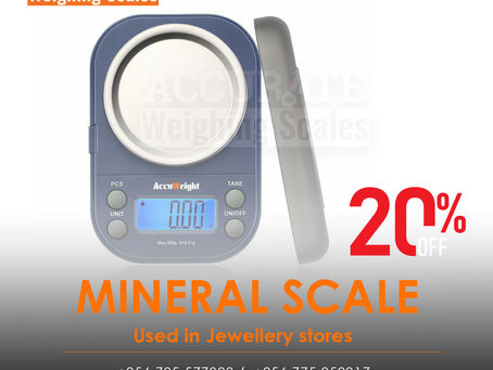 well display viewing special mineral scale