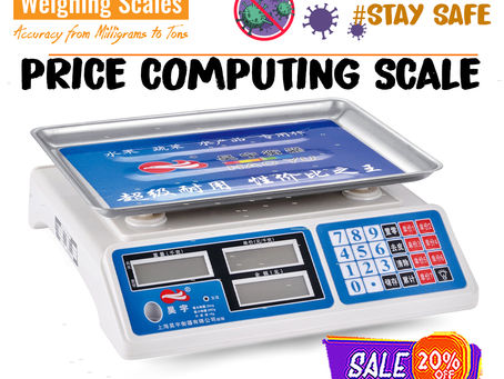 Price computing table top scales 3 window rear display for sale from exporter +256 (0) 775 259 917