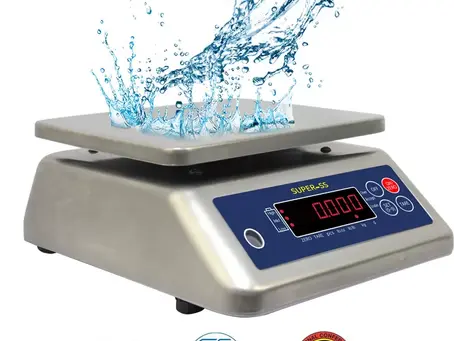 durable and water-resistant wash down weighing scale