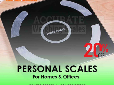 Digital bathroom weighing scales designed to measure different capacities