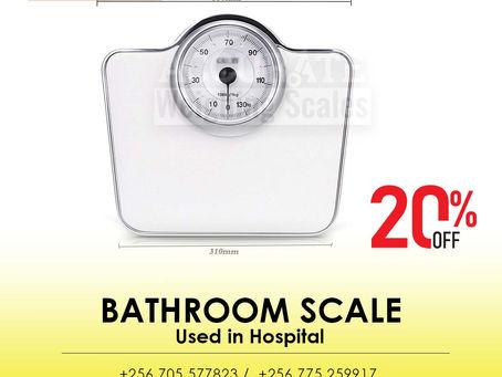 Bathroom scales of high accuracy and consistency from mandated suppliers