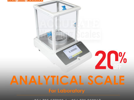 Cost-effectiveness precision analytical balance with a discount