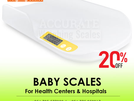 Price-friendly digital baby weighing scale with a discount