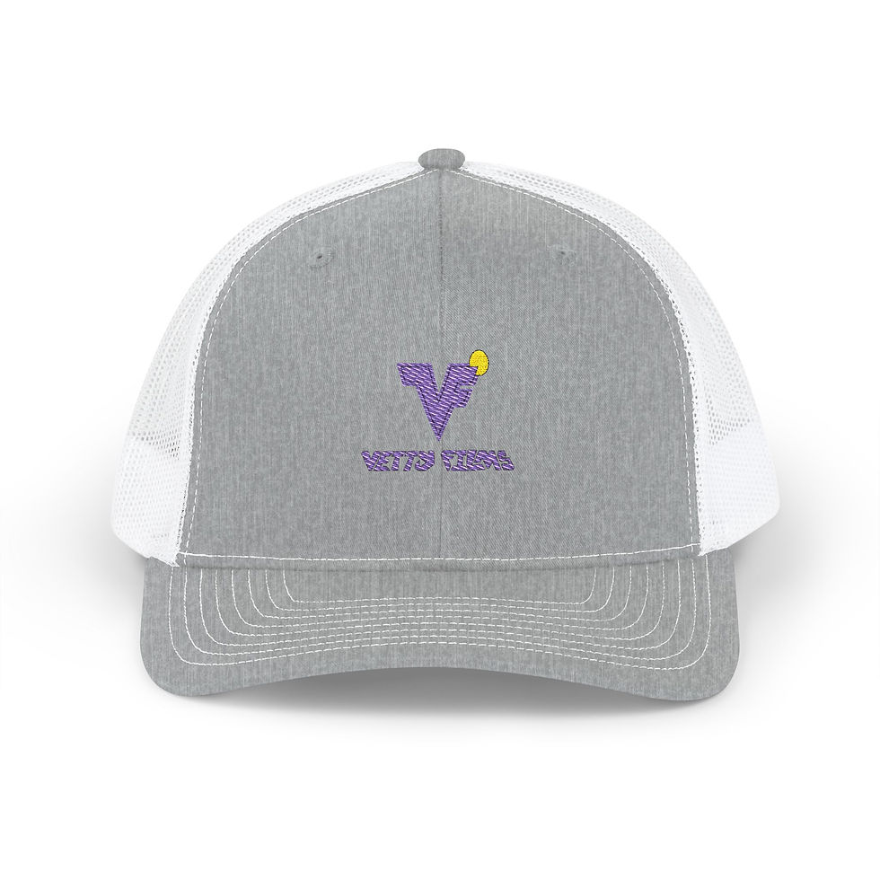 Thumbnail: Trucker Cap — Vetter Vintage Purple Logo Snapback