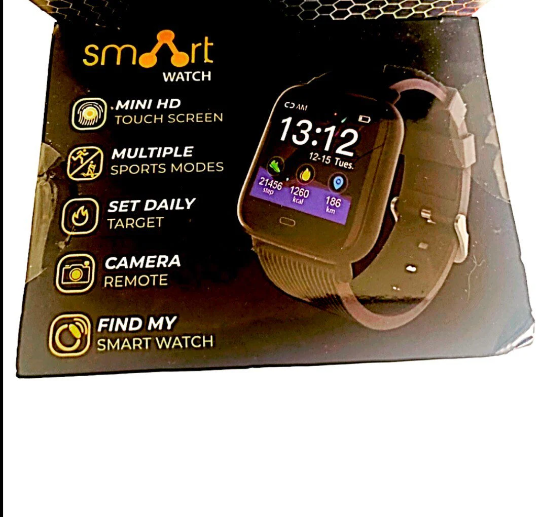 Thumbnail: ZTECH, Waterproof Smart Watch & Heart Rate Monitor #Ip67 (Pink) “New”