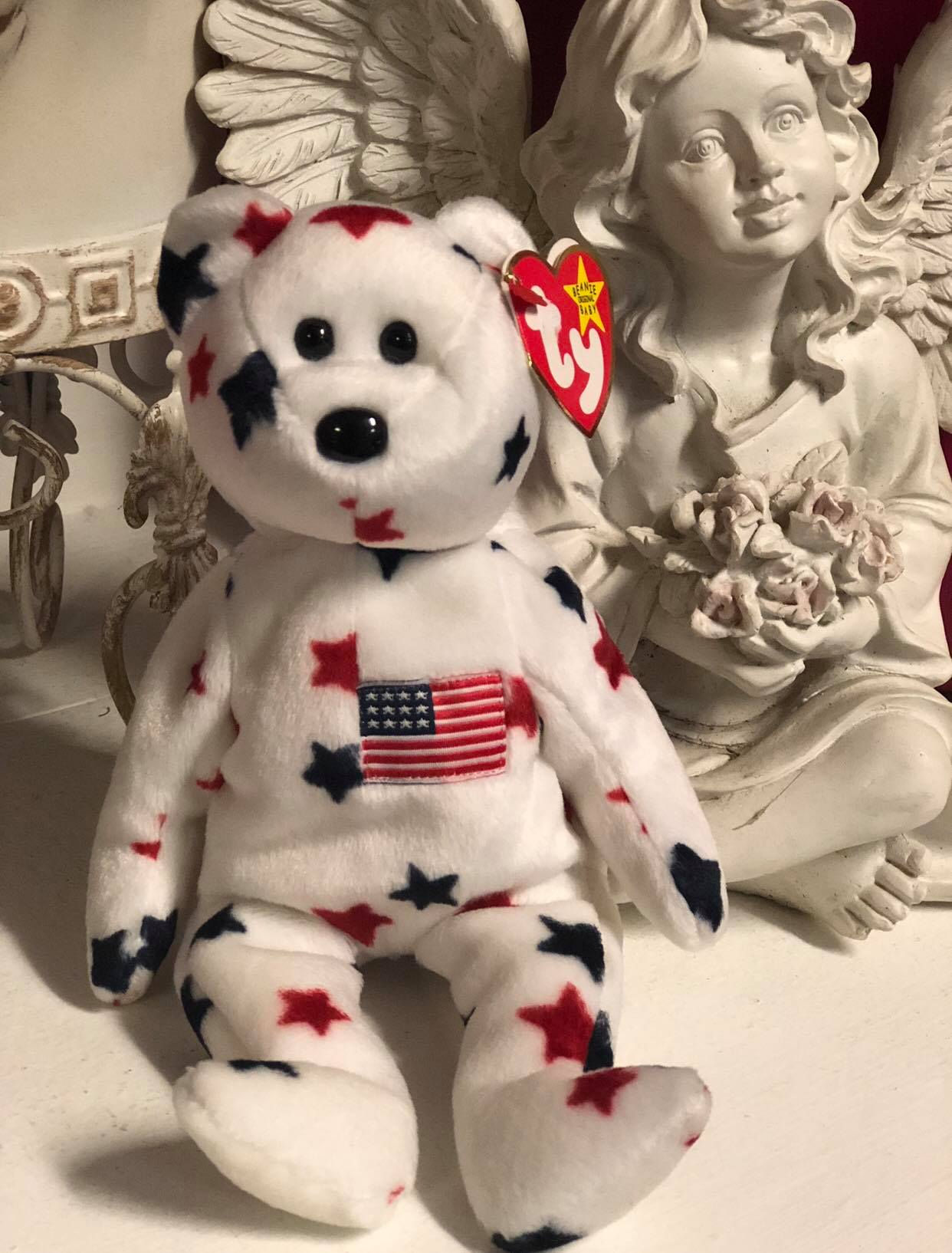 "Glory" Ty 1997 Beanie Baby, Tag Errors / Retired Tag